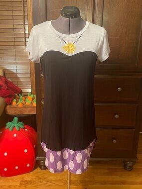 Disney The Little Mermaid Ursula Cosplay T-Shirt Dress